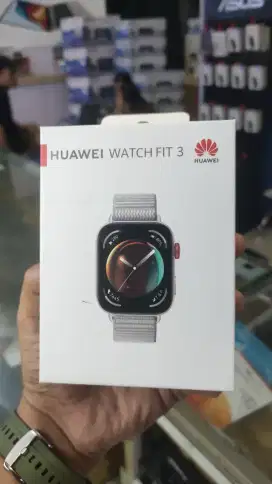 Ready Huawei Watch FIT 3 Warna Grey Strap Nilon