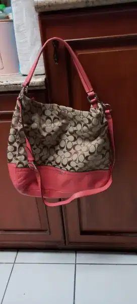 Coach Bag  Orange n Black.Ori n Good Condition