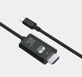 Adapter Kabel Type C to HDMI 4K UHD Converter HP ke TV