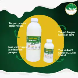 Susu murni kambing dan sapi