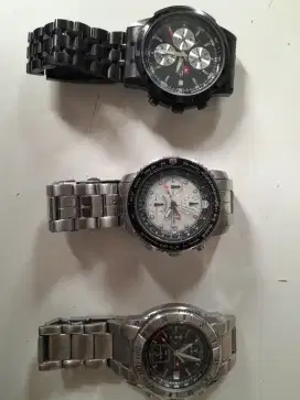 3 buah jam tangan swis army bagus