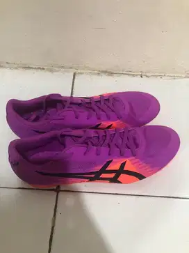 SEPATU LARI SPRINTER ASICS HYPER MD 7 UNGU/OREN SIZE 44