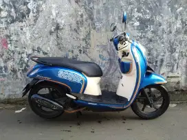 Scoopy fi 2015 lengkap orisinil