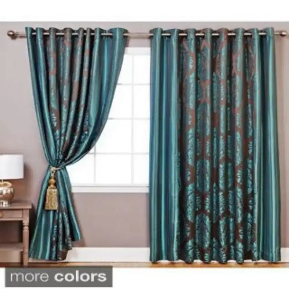 Pasang gordyn gorden murah vertikal roll blind jasa wallpaper dinding
