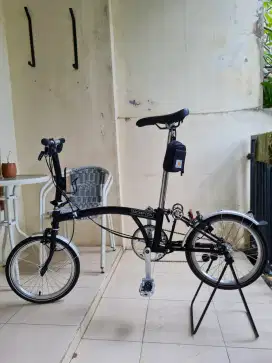 Sepeda brompton type C , 6 Speed , Tahun 2023 , jarang dipakai