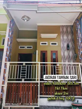 Rumah Tambak Sari 160jt
