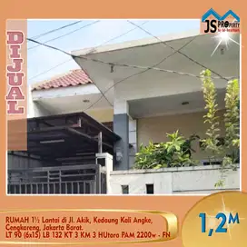 DIJUAL RUMAH 1½ Lantai di Jl. Akik, Kedaung Kali Angke, Cengkareng- FN