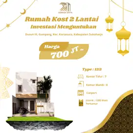 RUMAH KOST INVESTASI MENGUNTUKAN DEKAT KAMPUS UMS SHM
