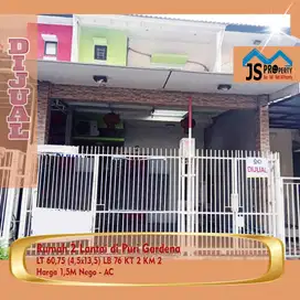 DIJUAL Rumah 2 Lantai di Puri Gardena Ukuran 60,75 (4,5x13,5) - AC