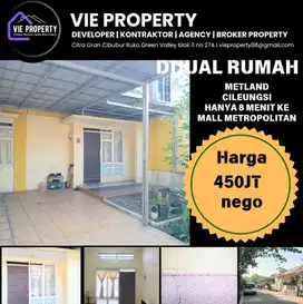 Siap Huni Rumah di Metland Cileungsi Cibubur Murah