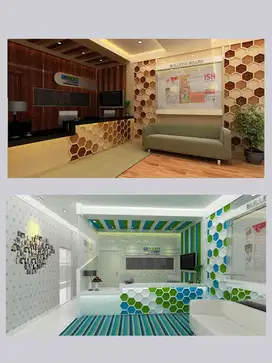 Jasa 3D Design Interior & Build Untuk Kontruksi Renovasi Rumah, Villa