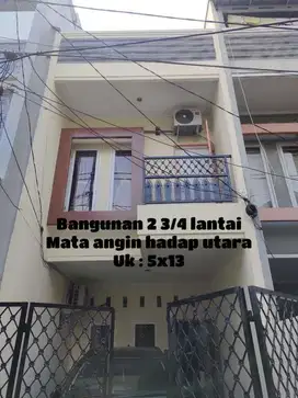 Dijual cepat rumah di tanjung duren jakarta barat