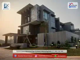 Rumah 3 lantai di Cluster Richmond, Kota Wisata