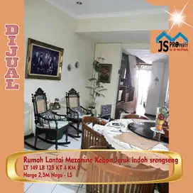 DIJUAL Rumah Lantai Mezanine Kebon Jeruk indah srengseng - LS