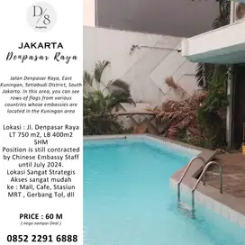 Jual RUMAH LUAS di Jl. DENPASAR, Lokasi STRATEGIS ,60M