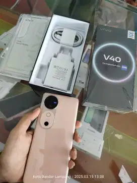 Vivo V40 5G RAM 12/256GB, BRG ORI, GARANSI RESMI