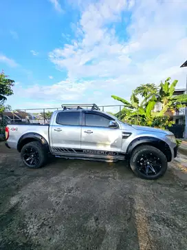 FORD RANGER 2012 SILVER MANUAL DOUBLE CABIN MULUS