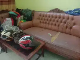 1 Set Meja kursi jual apa adanya