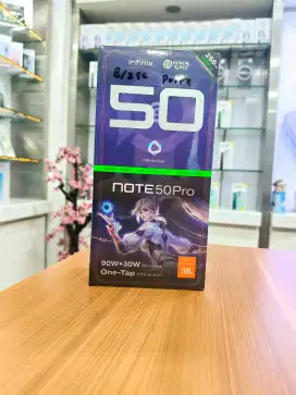 Infinix Note 50 pro ram 8/256 Baru Segel