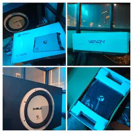 Paketan Audio Power Dan Subwoofer Venom Diablo