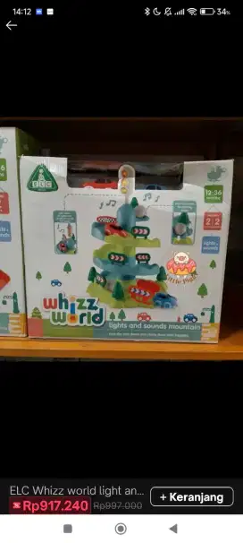 Whizz World Lights and Sounds Garage