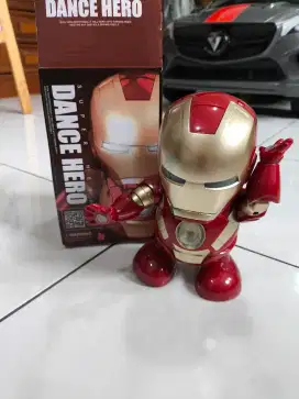 Iron man dancing robot