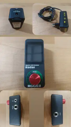 Mooer Radar Speaker Cab Simulator not valeton nux flamma boss mxr