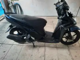 Mio S 2018 Plat L hitam biru