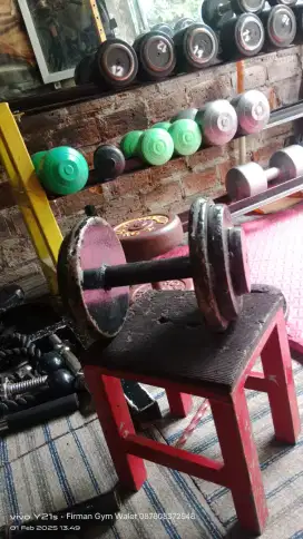Jual dumbell besi 15kg