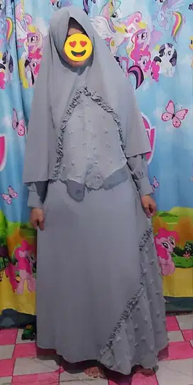 Gamis lebaran wanita second like new