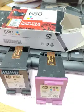 CATRIDGE BEKAS PRINTER HP 680 2 PCs