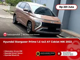 [ WARRANTY ] Hyundai Stargazer Prime 1.5 4x2 AT Coklat NIK 2022 2023