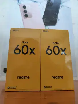 Realme note 60x 4/64 4/128 new segel garansi resmi