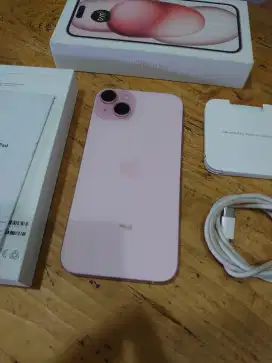 Iphone 15 plus 256 IBOX pink mulus like new