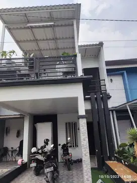 Dijual Rumah Cluster Siap Huni, Rumah 2 tingkat, Dekat Tol