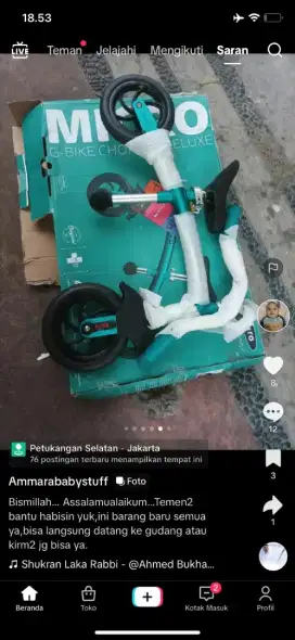 Brand New Balance Bike Micro