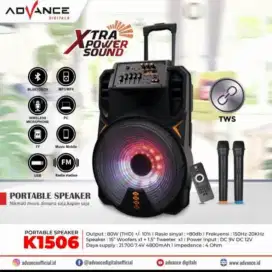 Speaker Advance 15inci K1506 Baru