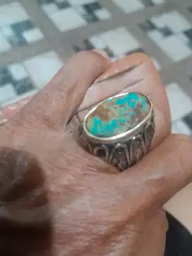 Di jual batu virus persia ring titanium ukir minat wa aja
