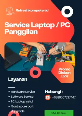 Jasa service pc notebook - panggilan