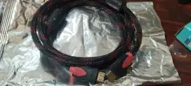 Kabel HDMI (HDMI Cable) Merah Hitam (bekas)