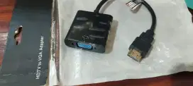 Kabel Konverter HDTV to VGA Adapter