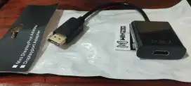 Kabel Konverter Display Port to HDMI Adapter