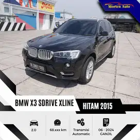 Bmw X3 SDrive Xline 2.0 At 2015 Km 68 Ribu Record Bergaransi 1 Tahun
