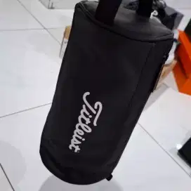 Pouch Titleist Golf Black Brand new baru original