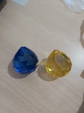 Aksesoris lampu kristal dekorasi warna