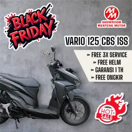 VARIO 125 CBS ISS HITAM TH 2020, DP CUMA 1 JUTA
