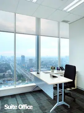 Sewa Ruang Kantor untuk 4 orang Furnished Strategis Jakarta Selatan