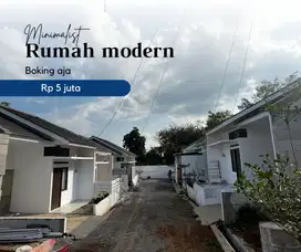 hunian minimalis modern termurah promo minim dp