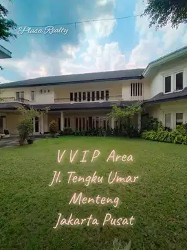Rumah Prime Area Ring 1 Jl. TEUKU UMAR, Menteng, Jakarta Pusat