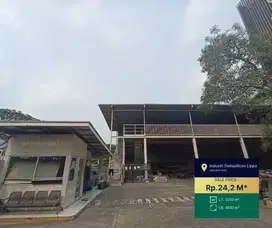 JUAL PABRIK DALAM KAWASAN INDUSTRI LUAS 5000 m2